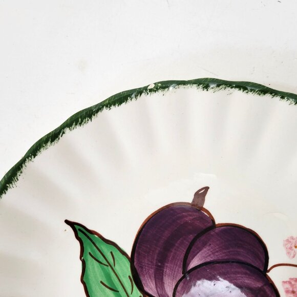 Blue Ridge Pottery Plates, Set of Eight - Picture 7 of 12